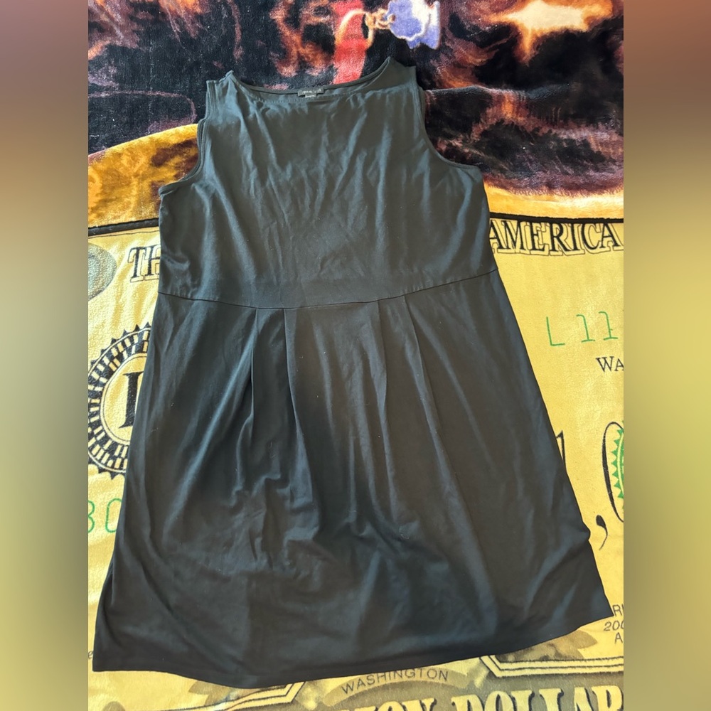 JJill Wearable Collection Dress Color Black Size Large Petite